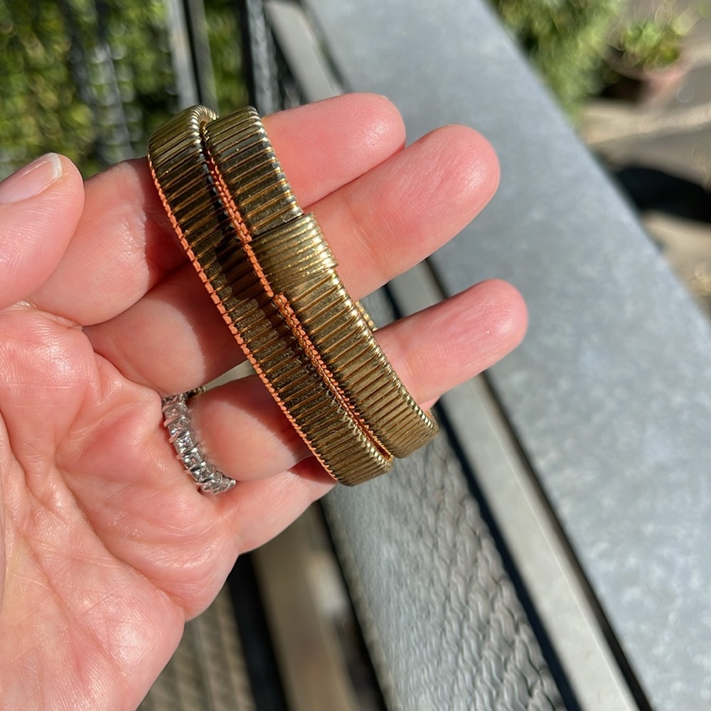 J. Crew Gold Coil Wrap Bracelet - Picture 11 of 14